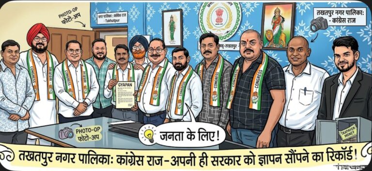 घर की मुर्गी दाल बराबर:- जब अपनों की ही सत्ता में, अपनों को ही पड़ जाए ‘ज्ञापन’ सौंपना