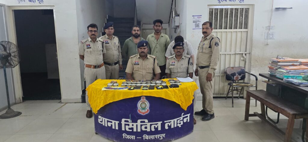 खिलाड़ी बुक” नामक पैनल से विभिन्न खेलों पर ऑनलाइन सट्टा खिलाने वाले सटोरिये गिरफ्तार